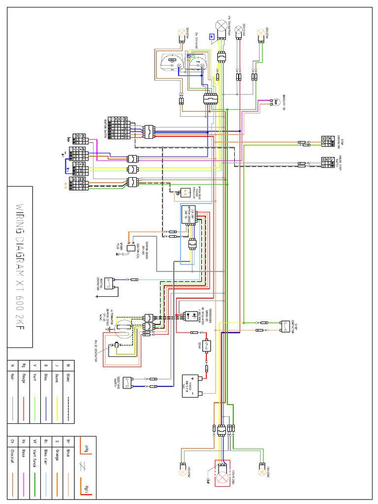 XT 600 2KF Wiring Diagram 2 PDF