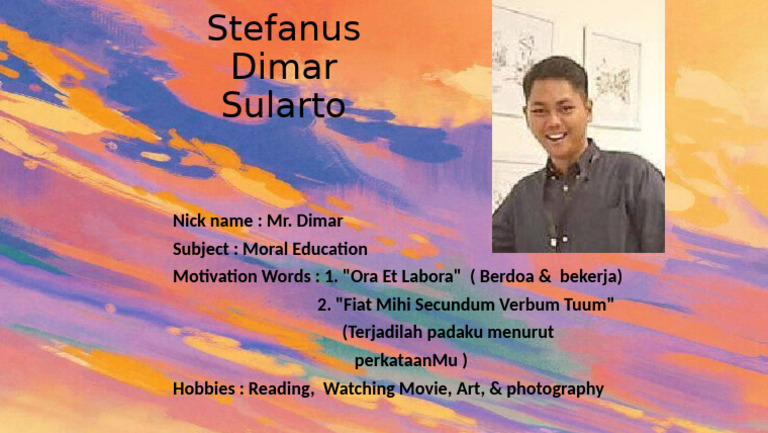 Moral Education Insights by Mr. Dimar | PDF