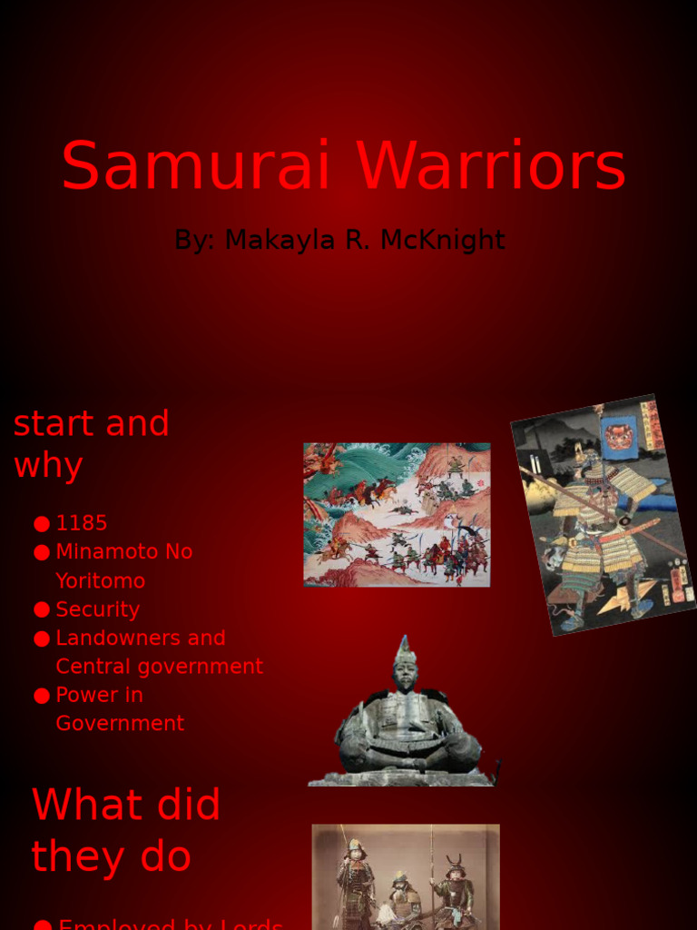 History and Code of the Samurai | PDF
