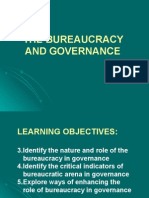 The Bureaucracy and Governance