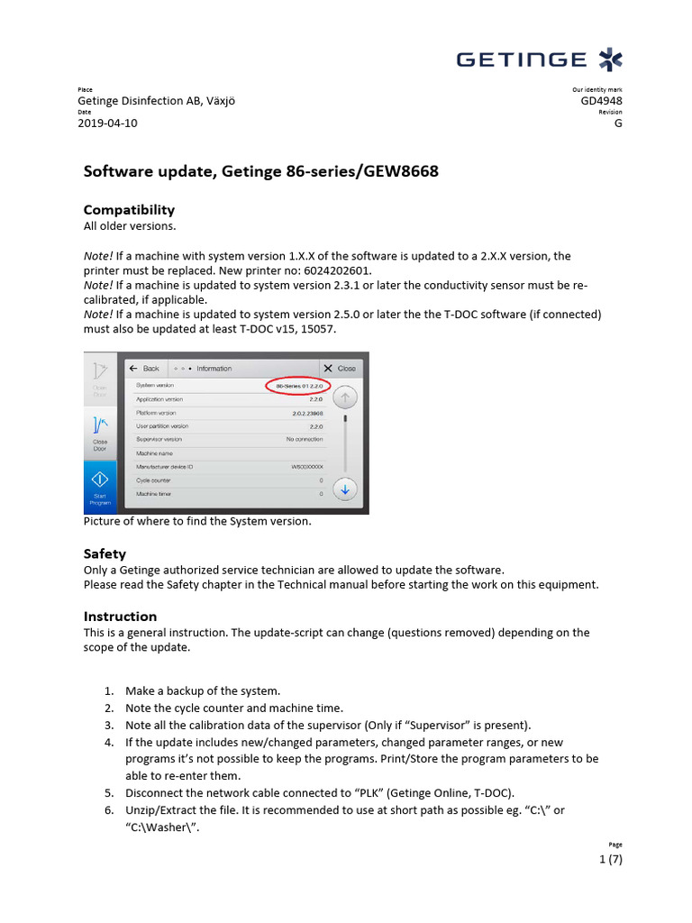 2.3 Introdução Ao Sistema Getinge | PDF | Computer Engineering ...