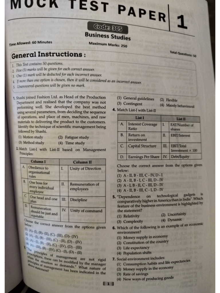 BST 01 | PDF