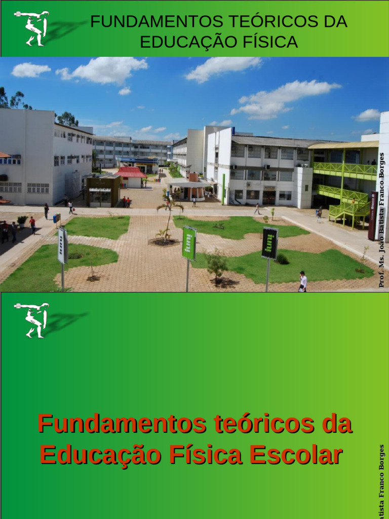 Fundamentos Teoricos Da Educacao Fisica Escolar | PDF | Educação Física ...