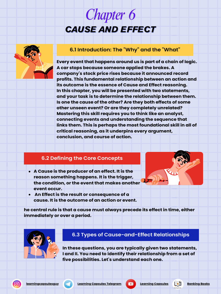 Understanding Cause and Effect Relationships | PDF | Causality | Reason