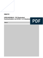 Open Modbus TCP For NCM CP Redundant English