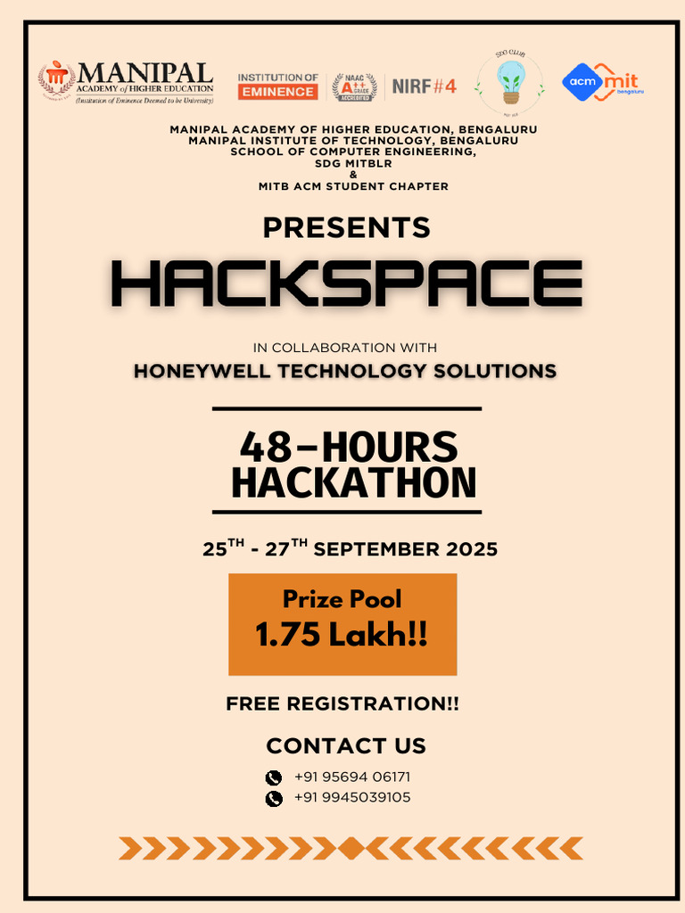 Hackspace 48-Hour Hackathon 2025 | PDF | Computing