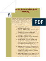 Principles of Decision Making