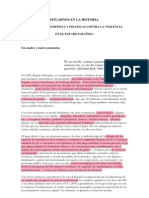 Mov. Fem. y Polít. Contra La Violencia en El Estado Español