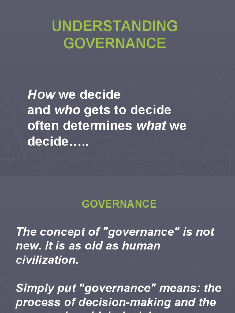 Principles of Good Governance Explained | PDF | Good Governance ...