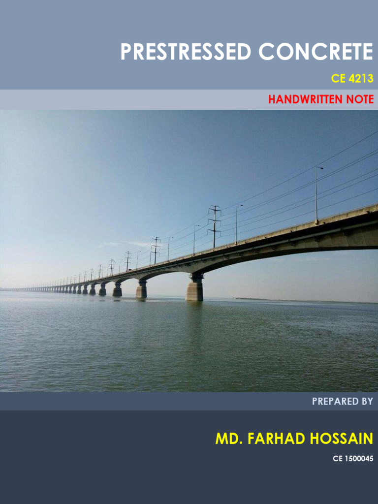 1 Farhad Vi - Prestress Concrete-8th | PDF
