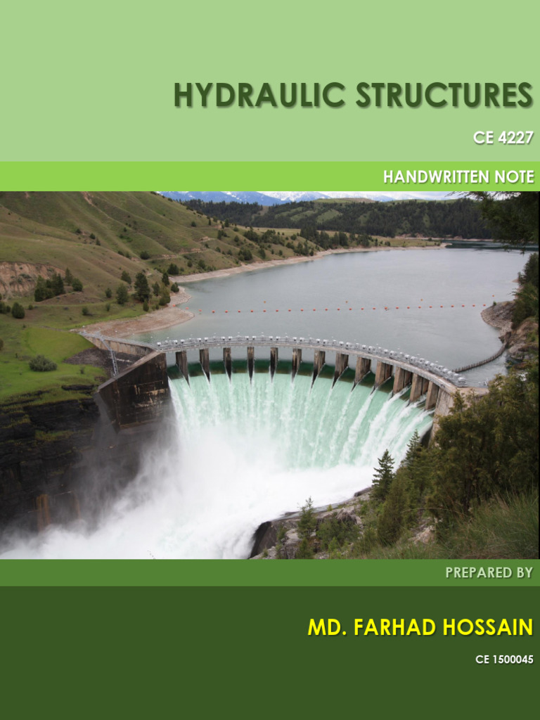Hydraulic Structures Overview and Analysis | PDF | Spillway | Dam