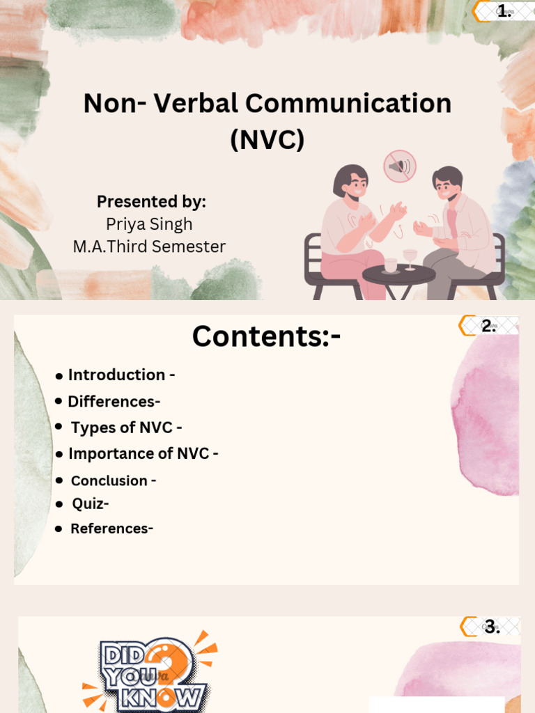 What Is NVC (Non-Verbal Communication) - 20241015 - 152130 - 0000 | PDF ...