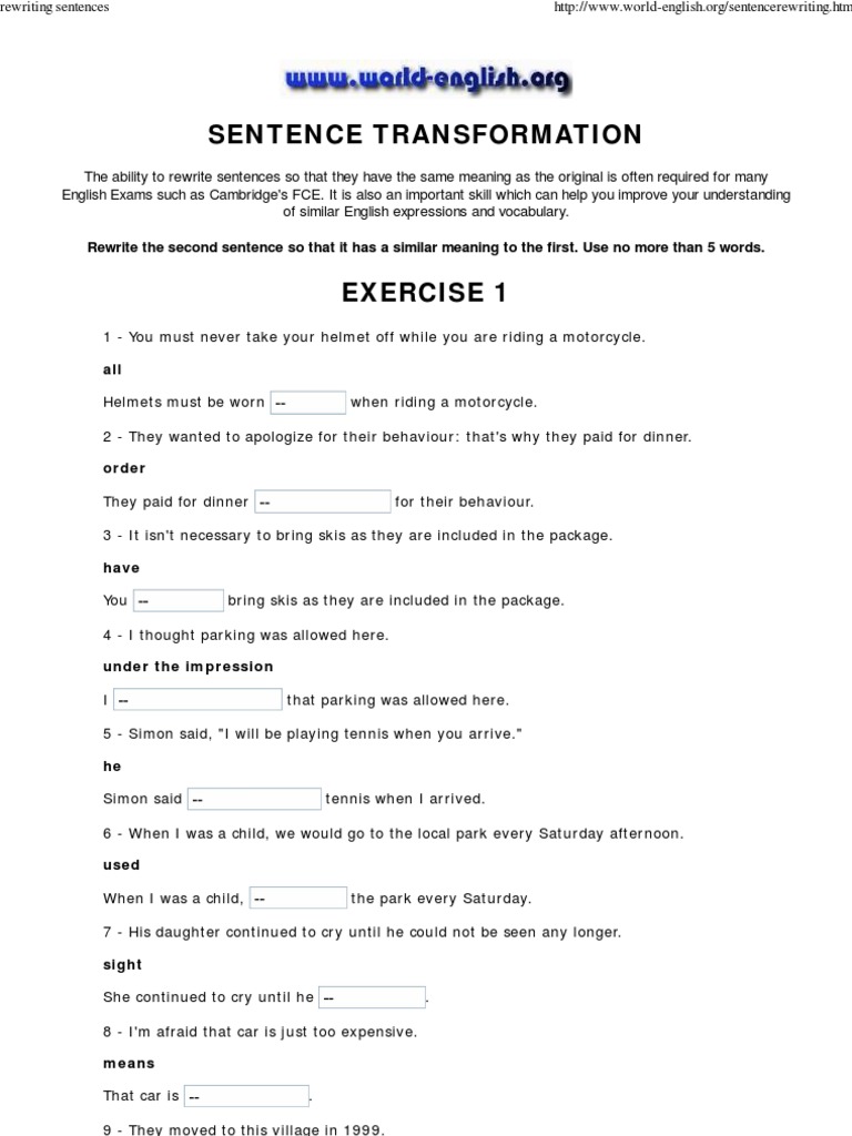 parallel-structure-exercise-2-worksheet-answers-online-degrees