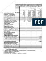 BD Cost Calculation