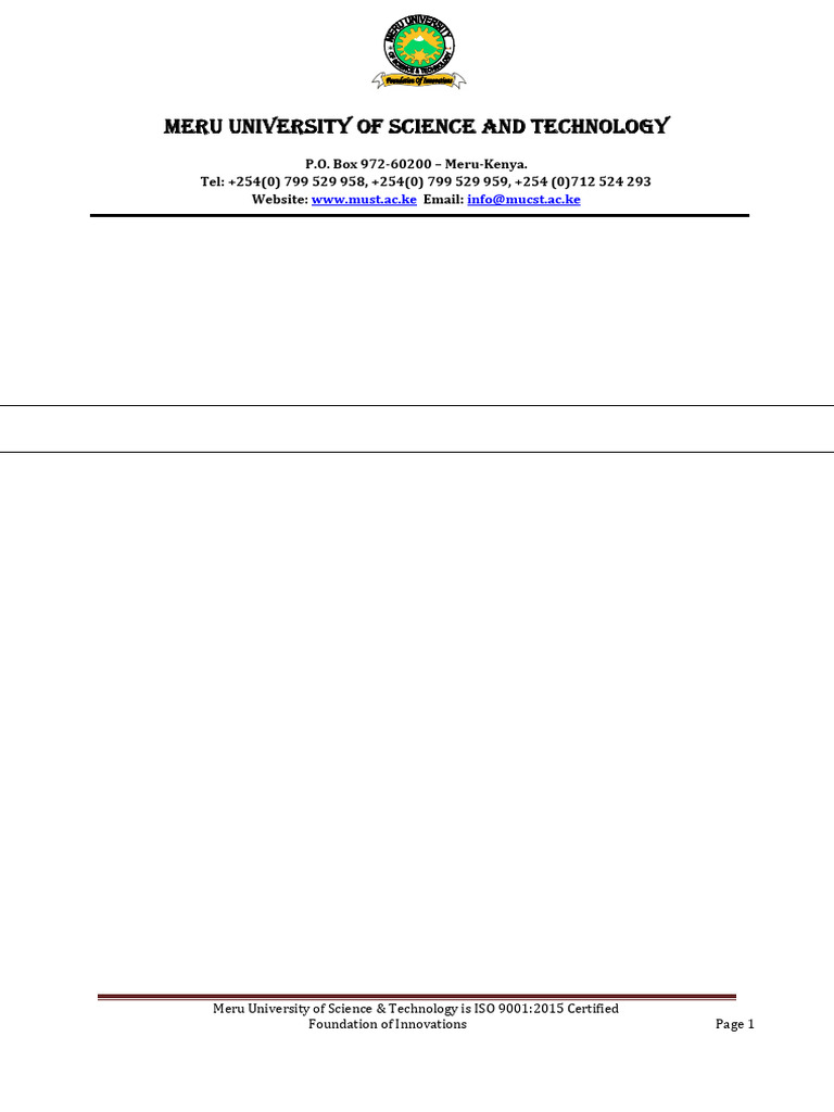 Meru University Computer Science Exam Guide | PDF | Computer Data ...