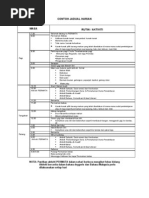 Contoh Jadual Harian Modul4