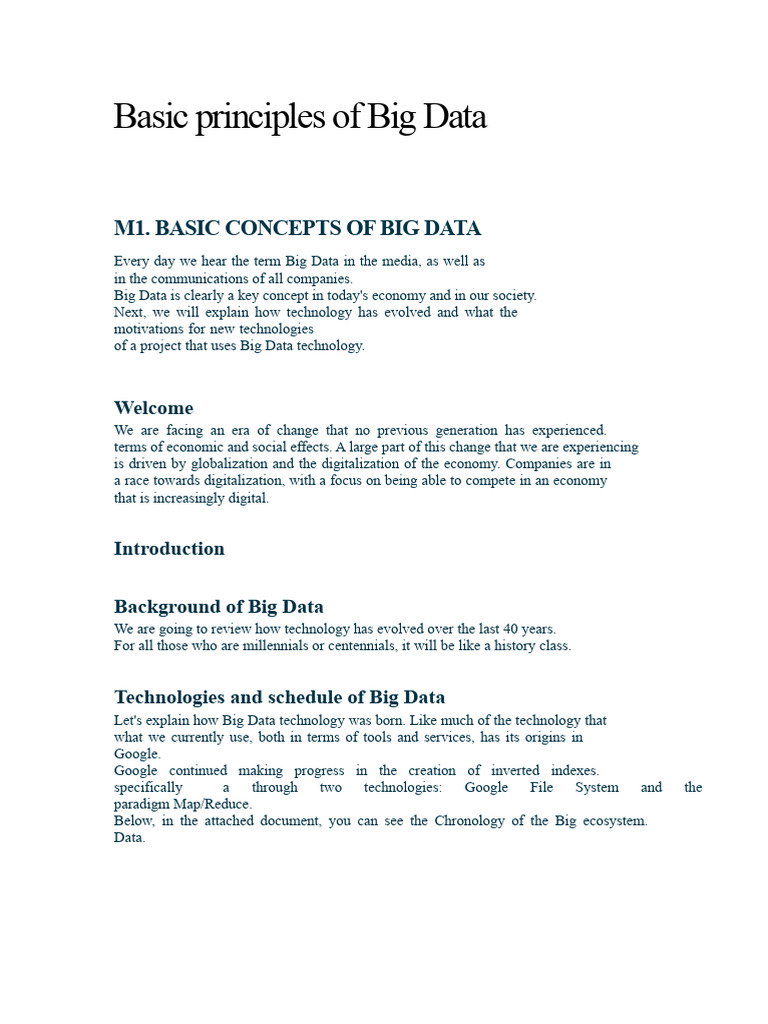 Understanding Big Data Principles | PDF | Big Data | Data