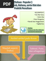 Download Presentasi Tulisan Populer by Randi Dwi Anggriawan SN91369120 doc pdf