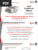 Aula 07 2 Planejamento Sistemático Do Layout Método SLP | PDF