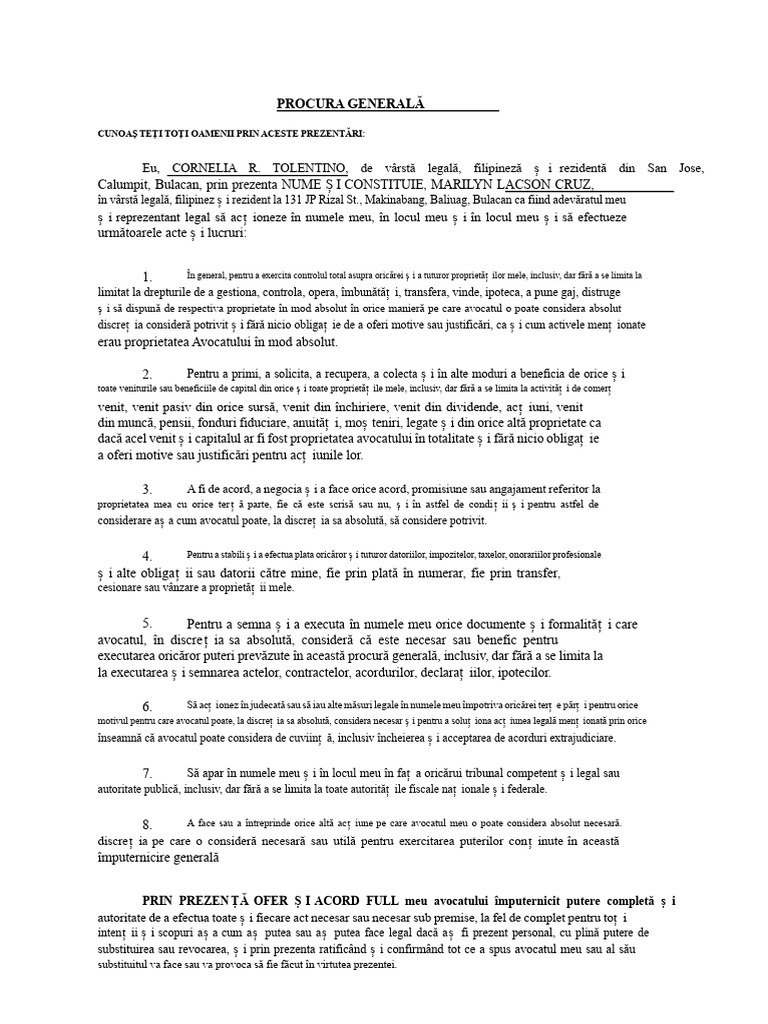 Procura Generală | PDF