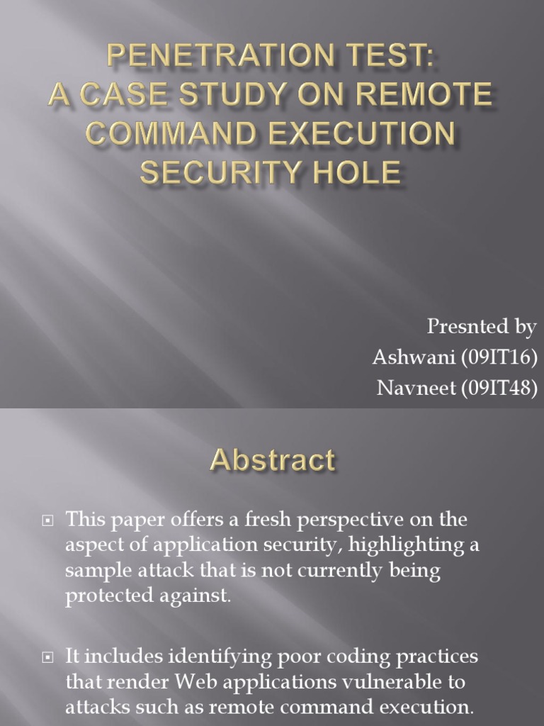 AWS Penetration Testing Overview | PDF | Penetration Test ...