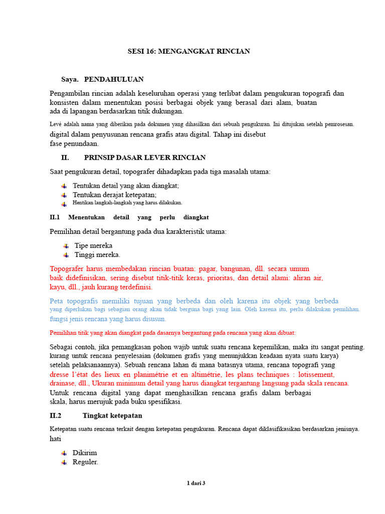 Angkat Rincian | PDF