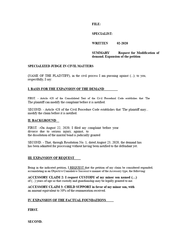 Request For Extension of Requests DFHHGD | PDF | Child Custody | Complaint