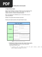 Tipos de Dados e Operadores em Programação | PDF | Tipo de dados ...