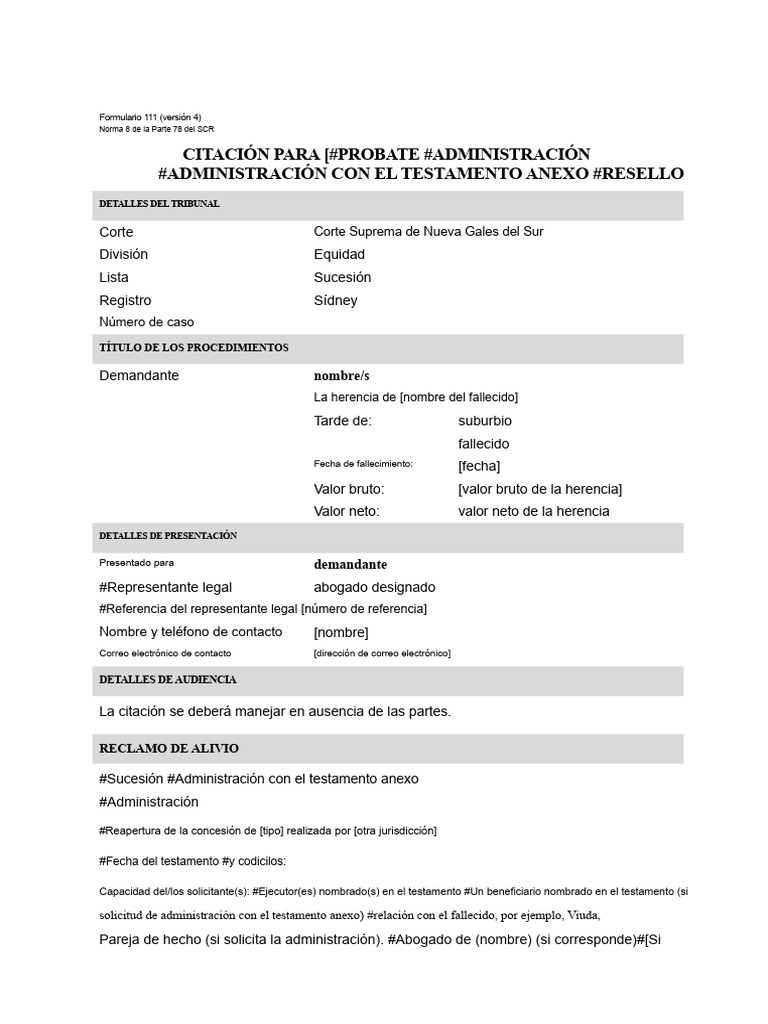 Ucpr Form 111 v4 | PDF | Correo