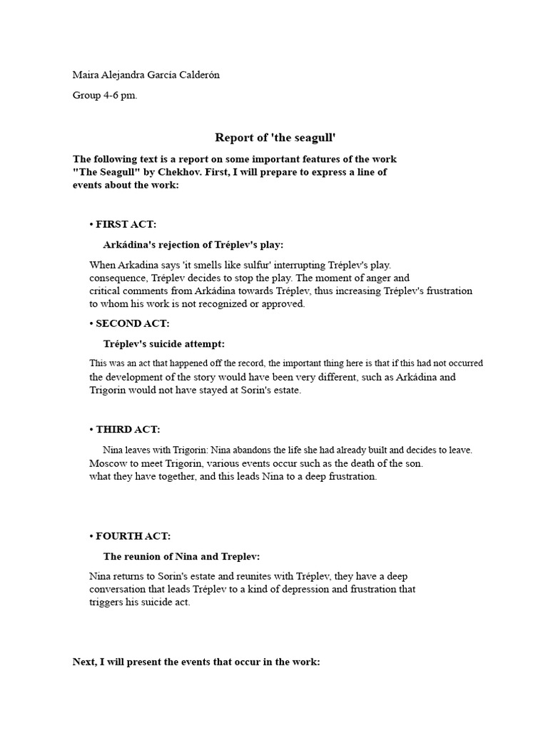 Analysis of the seagull | PDF