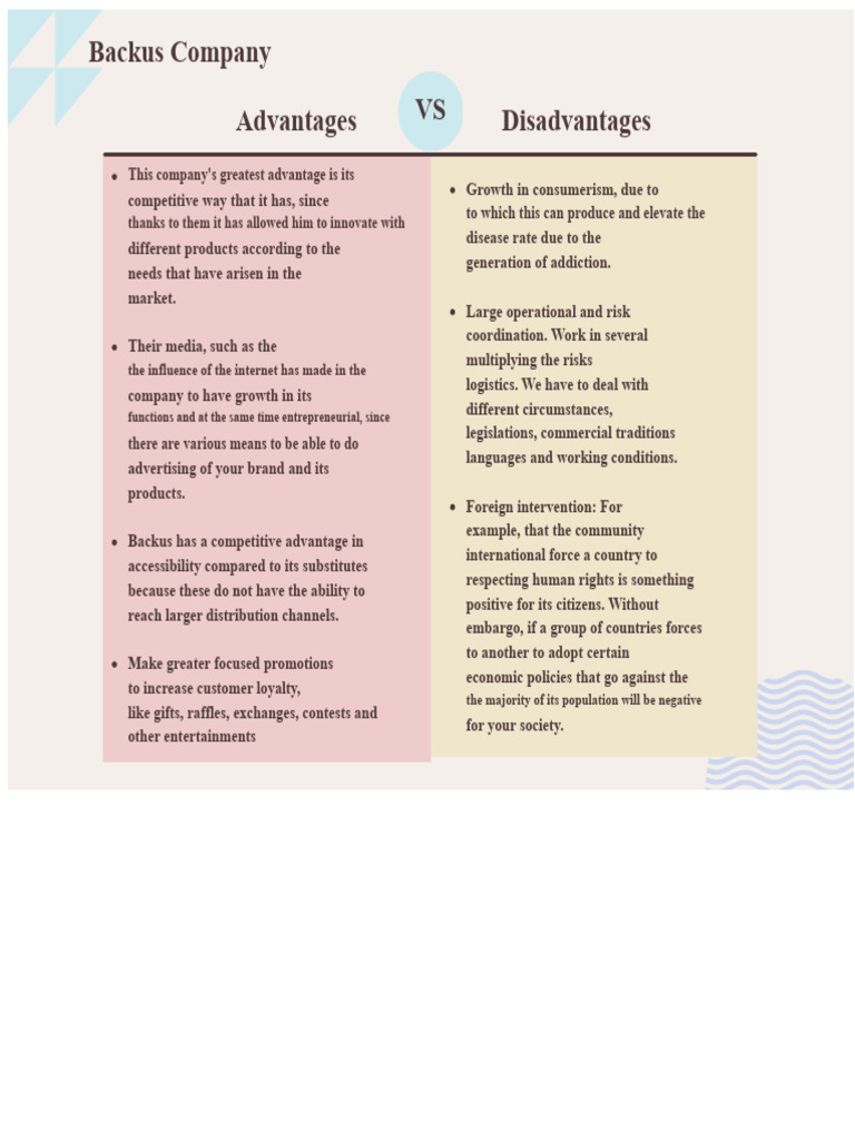 Advantages and Disadvantages of Globalization | PDF | Market (Economics ...