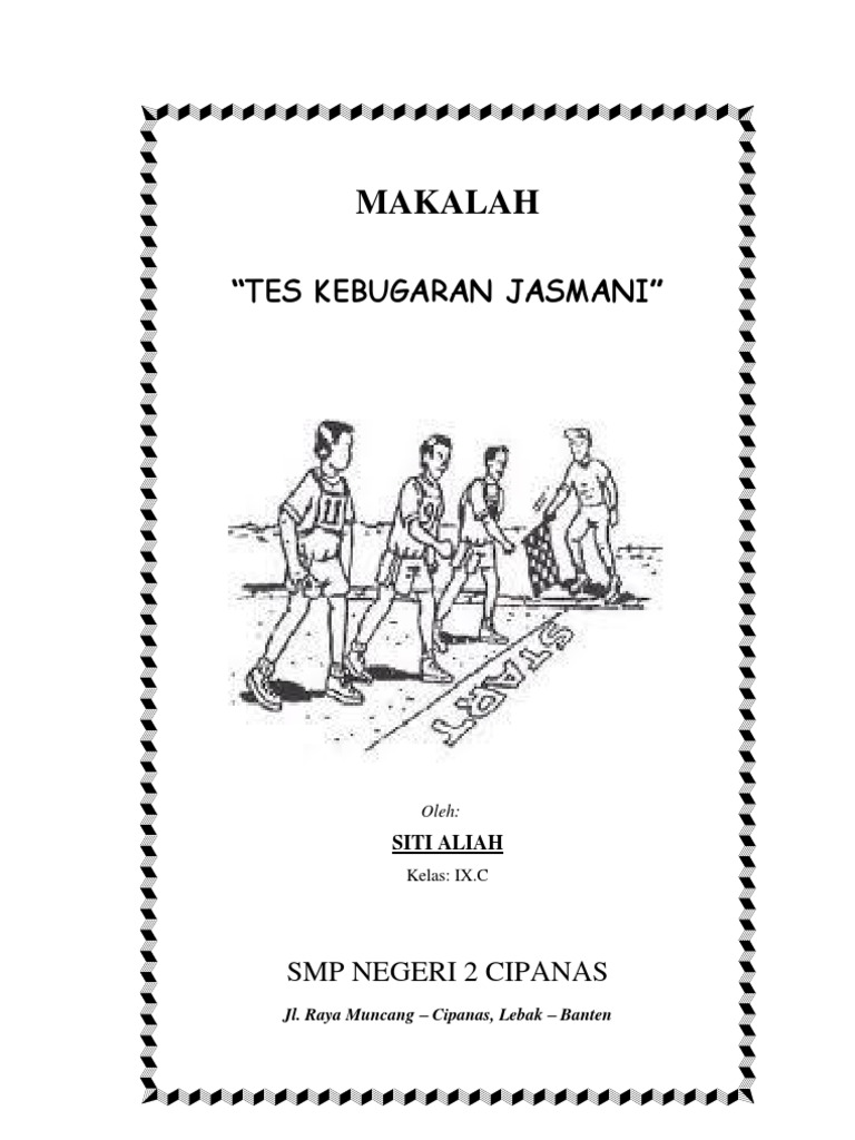 Makalah Kebugaran Jasmani