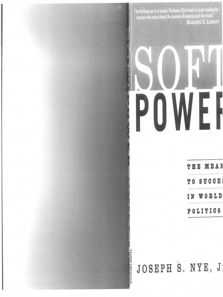 Joseph Nye Poder Blando | PDF