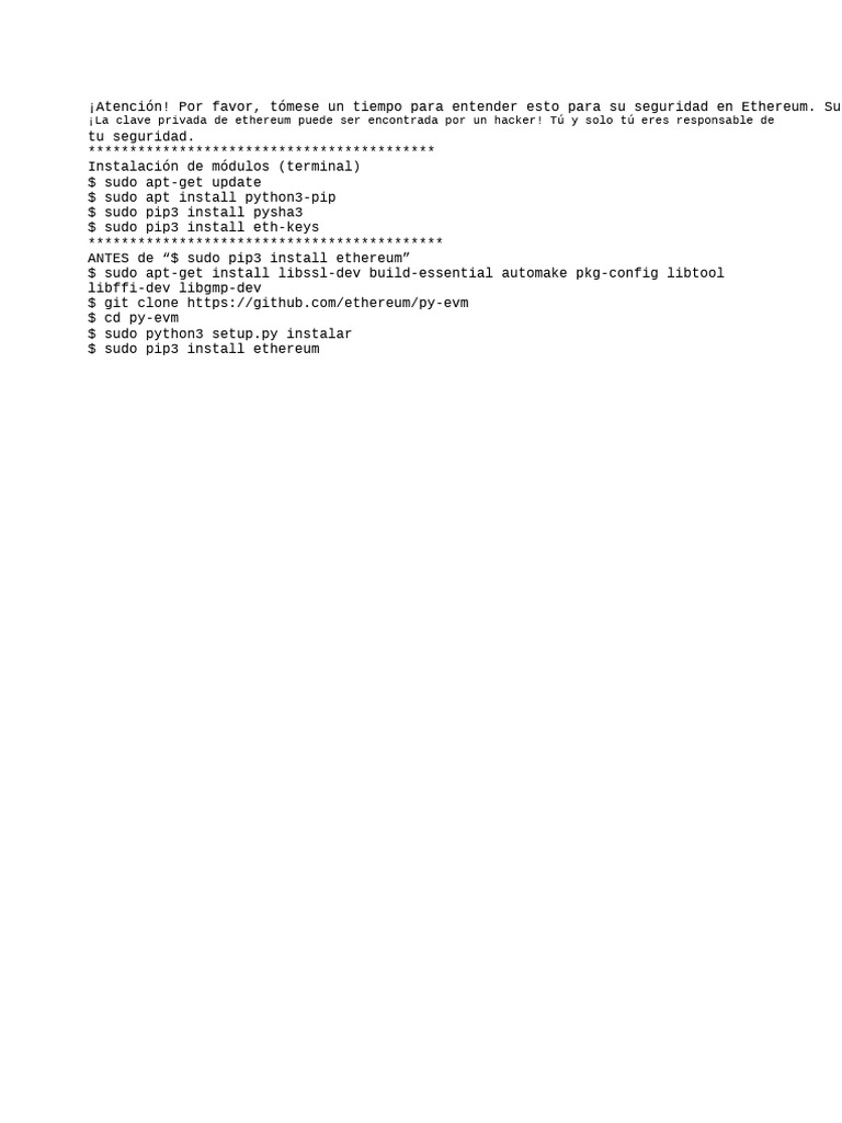 Eth Private Keystxt PDF Gratis | PDF