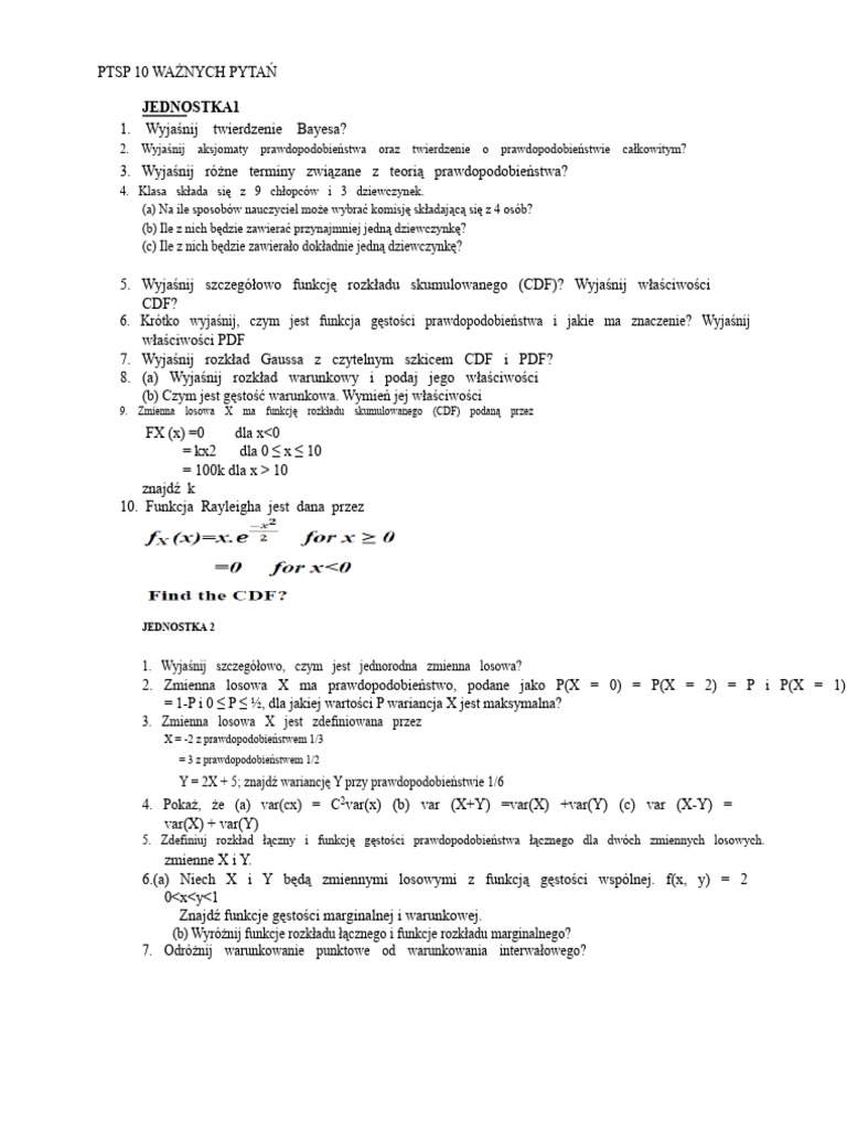 Ptsp 10 punktów | PDF