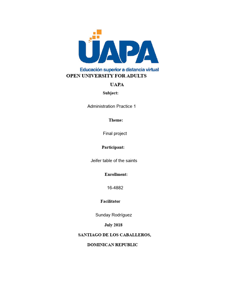 Final Project of Administration Practicum | PDF | Human Resources ...