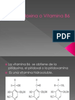 a o Vitamina B6