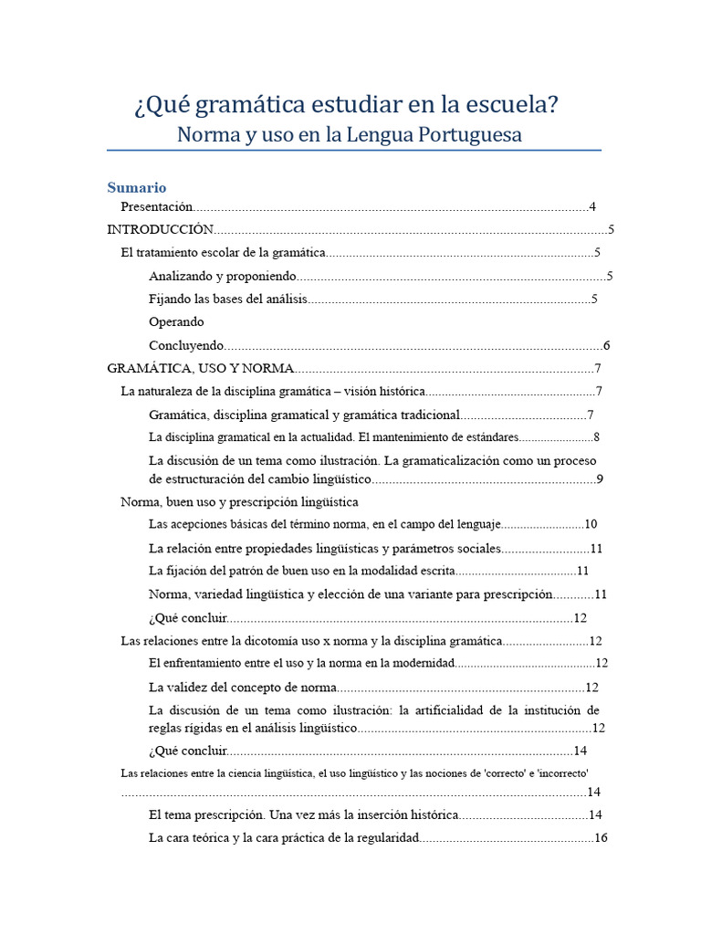 Qué Gramática Estudiar en La Escuela - María Helena de Moura Neves ...