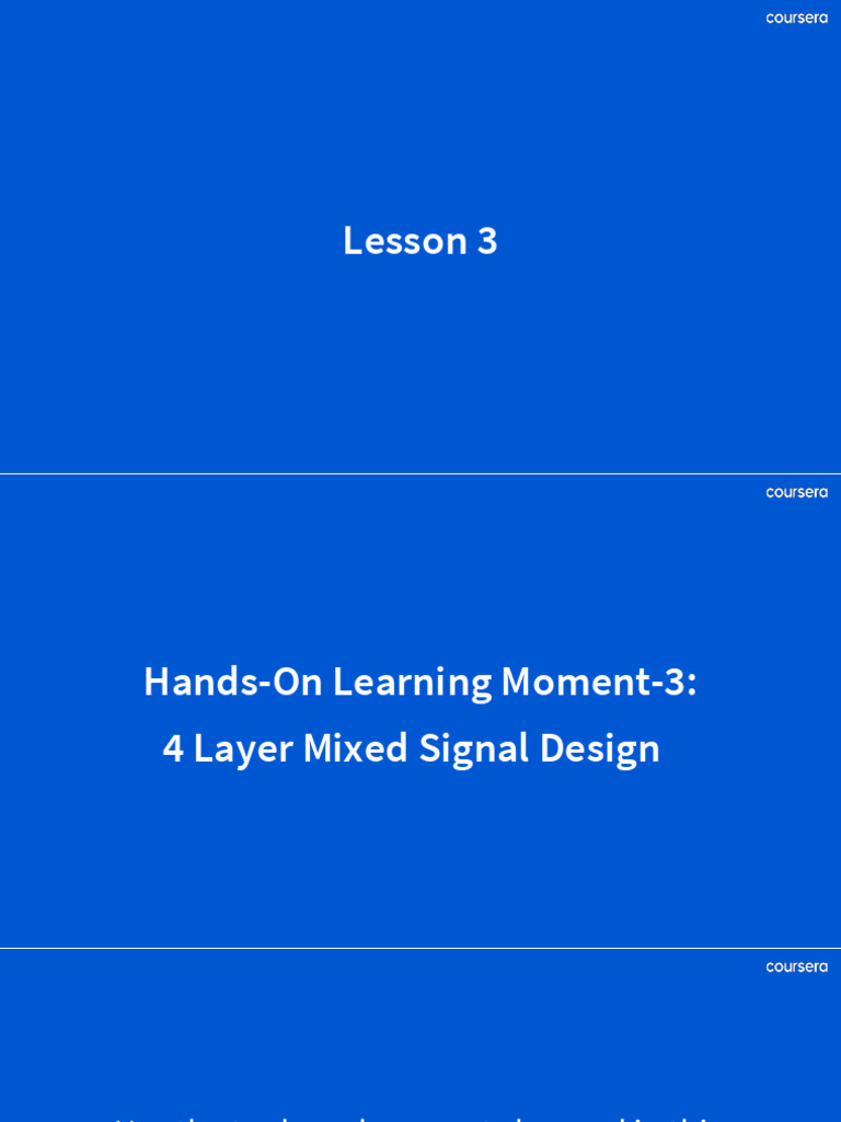 HOL L3 - 4 Layer Mixed Signal Design | PDF