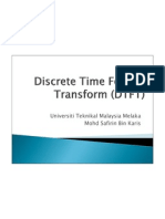 Discrete Time Fourier Transform
