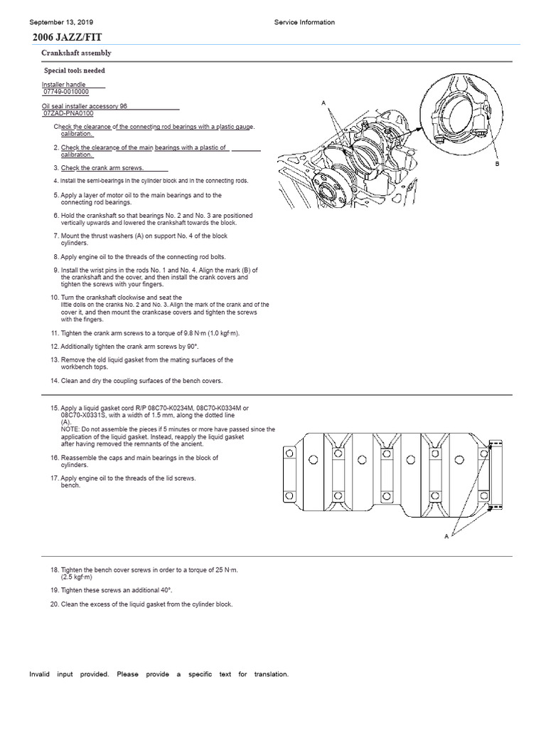 Rod Bolt Torque Fit 2006 | PDF | Screw | Bearing (Mechanical)