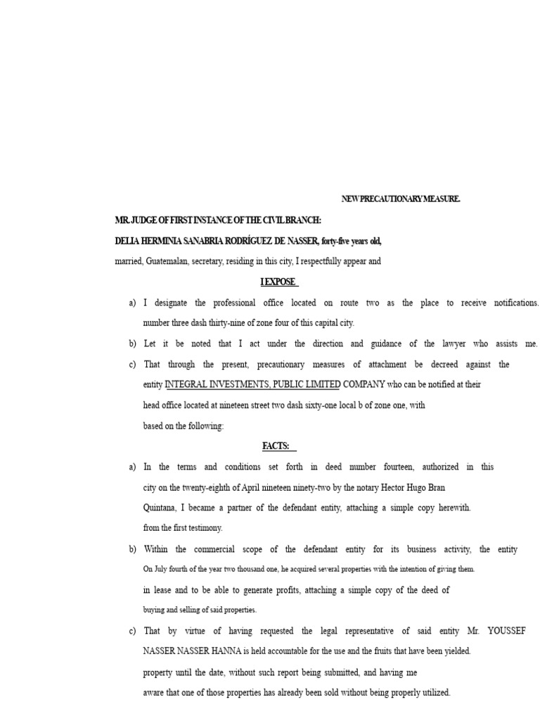 Precautionary Measures Against Entity | PDF | Justice | Crime & Violence
