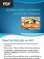 ALIMENTAÇÃO E AVC