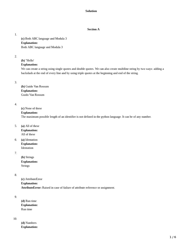 Python Programming Concepts Explained | PDF | Python (Programming ...