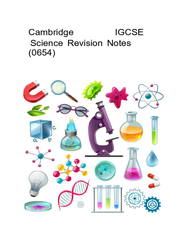 IGCSE Science Revision Notes | PDF | Heart | Atrium (Heart)