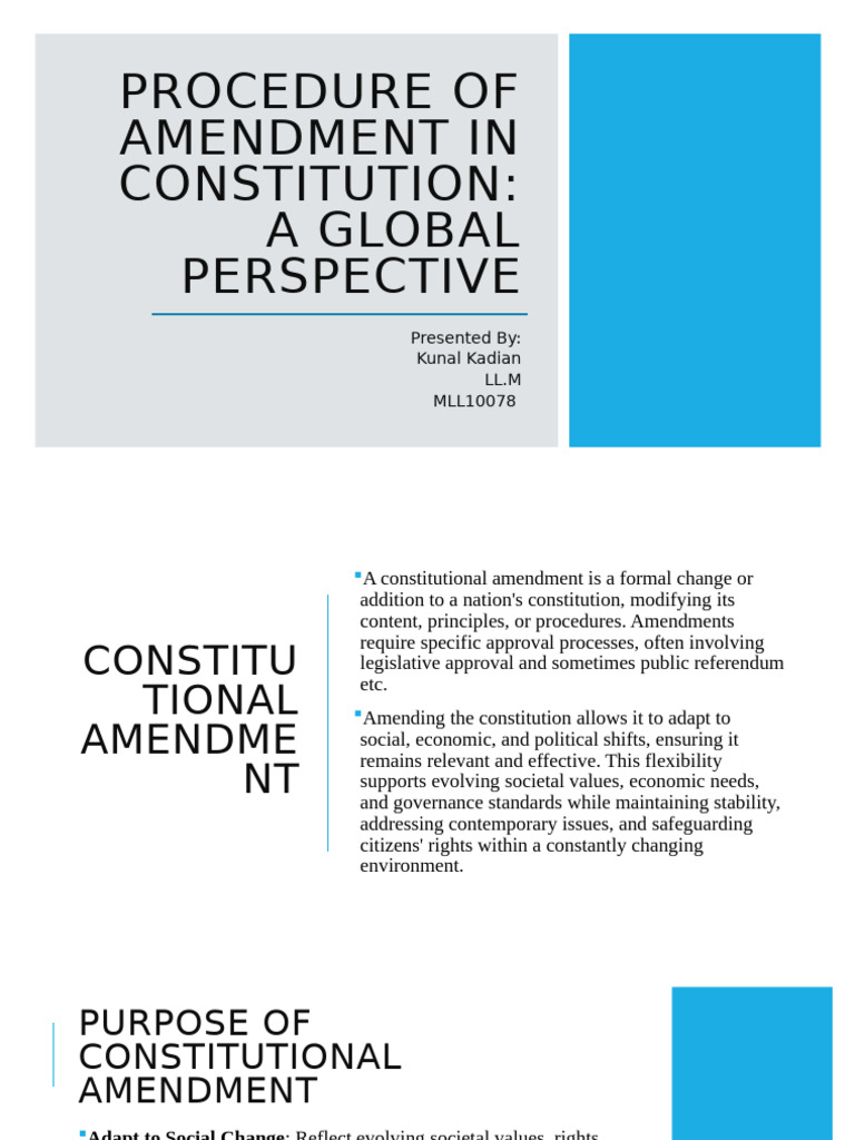 cpl ppt | PDF | Constitutional Amendment | Constitution