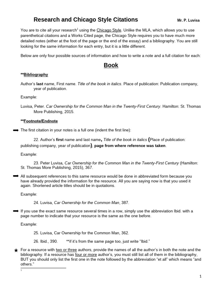 Chicago Style Citation Guide | PDF | Citation | Encyclopedias