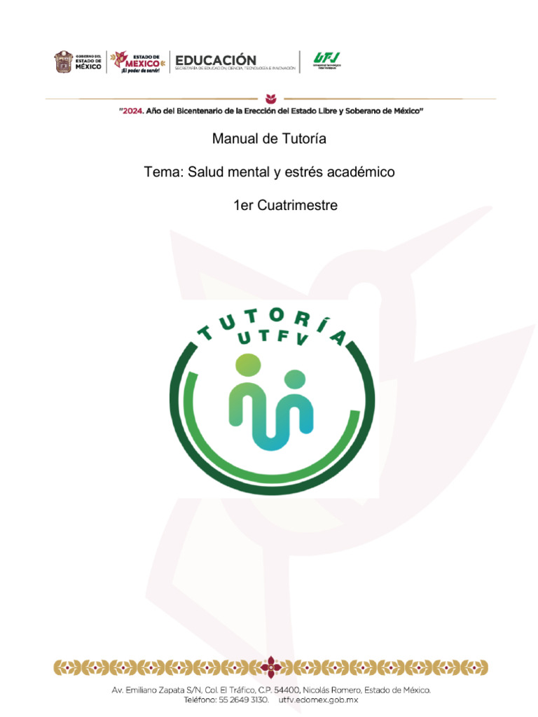 Manual Salud Mental y Manjeo de Estres | PDF | Estrés (biología ...