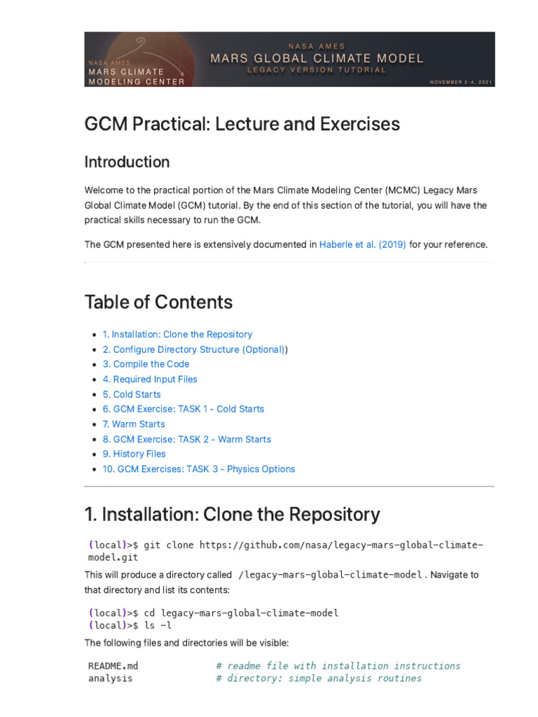 GCM Practical 0 | PDF | General Circulation Model | Computer File
