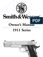 Owner's Manual 1911 Series: Read The Instructions and Warnings in This Manual Carefully Before Using This Firearm